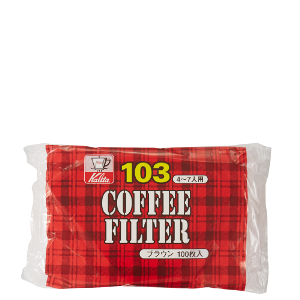 FP103ロシ ブラウン （100枚） | コーヒー機器総合メーカーカリタ 