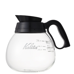 1.8ℓ デカンタ（ブラック） | コーヒー機器総合メーカーカリタ【Kalita】